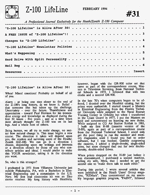 Z100LifeLineIssue31