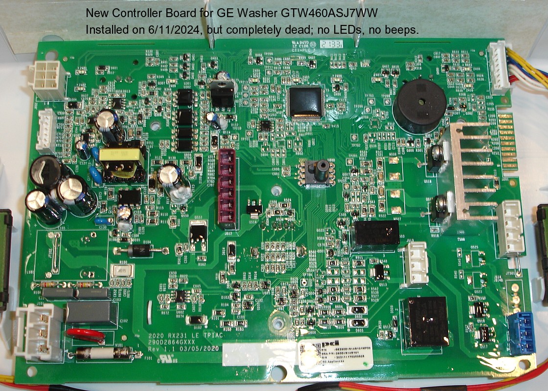 GTW460ASJ7WW Controller Board2